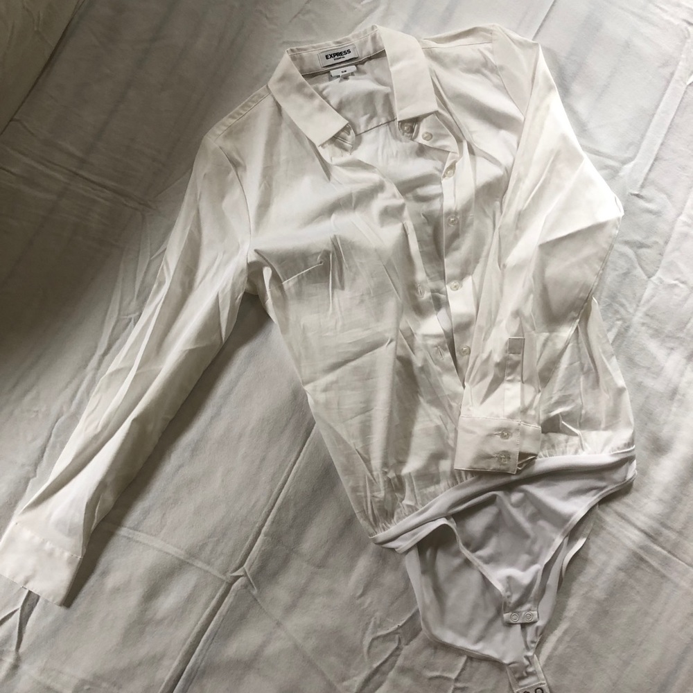 Express Button Down Bodysuit